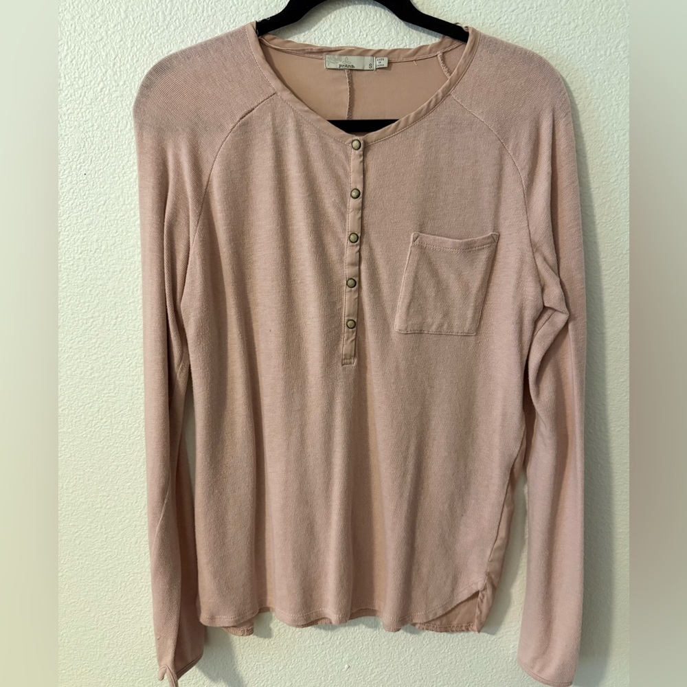 Prana long sleeve Henley